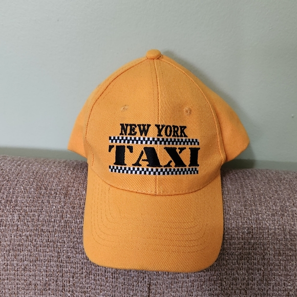New York Taxi Cap/hat with adjustable velcro band. New, never worn. - Picture 1 of 5